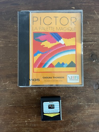 Pictor palette magique jeu - pictor, la