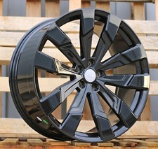 Roues 4X 23" 10 rayons noires
