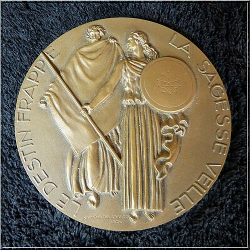 Medaille bronze centenaire cie - medaille,