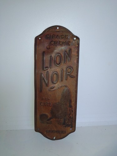 Ancienne plaque publicitaire - plaque,