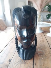 SCULPTURE EN EBENE TETE