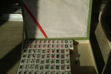 MAHJONG. 144 TUILES, 2 DÉS, SMIR FRANCE, OCCASION