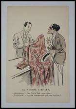 SEM : White Bottoms, chez Edouard et Butler, lithographie originale signée 1927