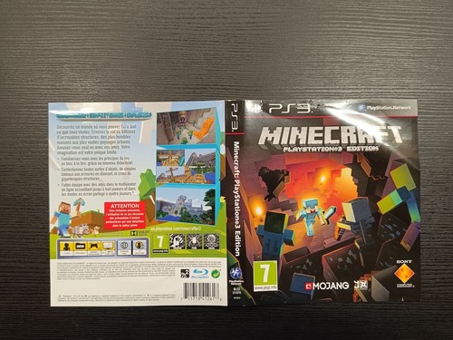 Notice jaquette minecraft - notice, +