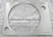 SUB CHASSIS TOP PLATE PLATINE VINYLE PLAQUE ALUMINIUM BANG&OLUFSEN BEOGRAM 3000
