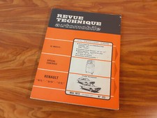 RTA RENAULT 15 / 17 R 15 / 17 revue technique ETAI d'époque  n° 313 mai 1972