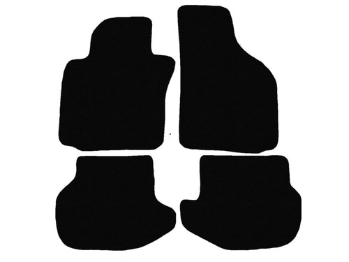 Noir tapis sol pour eos - tapis, vw