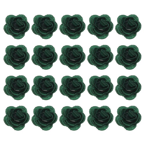 Pcs appliqués floraux 3d - 20,