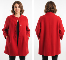 Manteau Femme Laine FREDA T. 42 Élégant  TBE