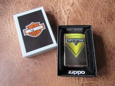 Zippo Harley Davidson Aigle Skull Tête de Mort Biker -ovp - Original
