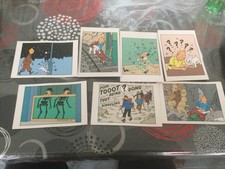 Tintin Hergé - Lot de 7 Cartes Postales - Éditions Hergé  Moulinsart