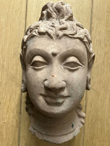 Tête bouddha style - tête,