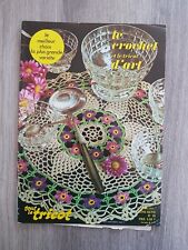 LE CROCHET ET LE TRICOT D'ART Hors série N°26 1976 Nappes Couvre-lits Cadre