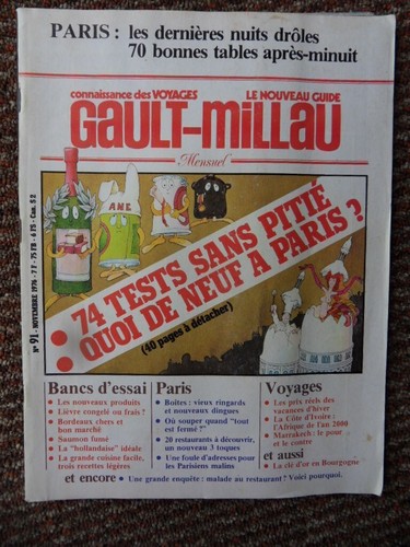 Gault millau mensuel - gault,
