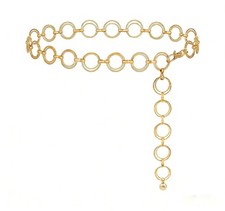 Ceinture Chaîne Femme Dorée