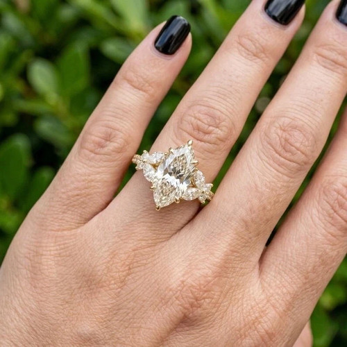 Bague diamant certifiée - , igi