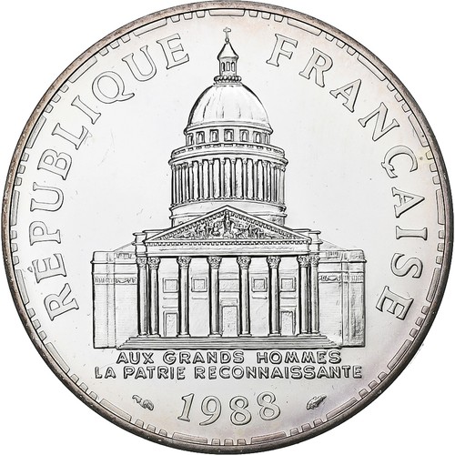 Monnaie france panthéon - monnaie,,