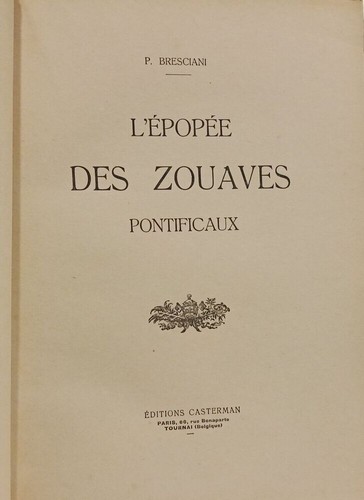L'épopée des zouaves