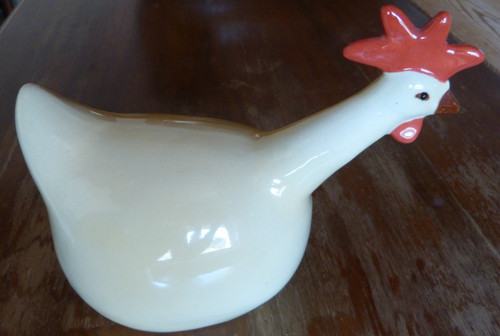 Belle poule ceramique - poule, en