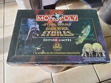 MONOPOLY / STAR WARS LA GUERRE DES ÉTOILES / édition limitée /  1997 / complet +