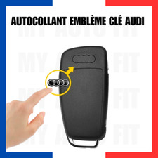 Autocollant emblème clé Audi