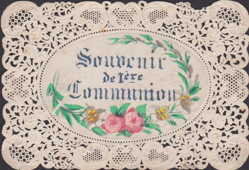 Canivet image pieuse dentelle - canivet, pieuse/dentelle