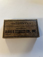 RARE US WW2 PETROLATUM 2 Tubes