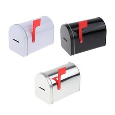 Boîte aux lettres en fer résistant aux intempéries pour porte extérieure