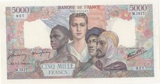 5000 Francs - Empire Français
