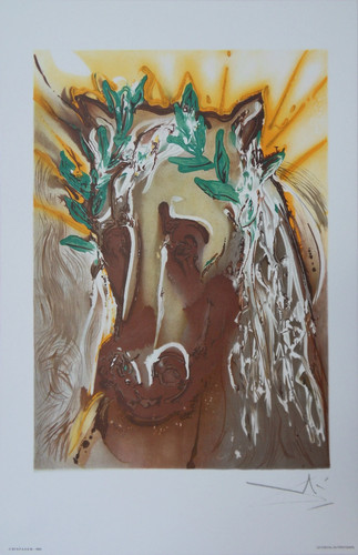 Salvador dali les chevaux - :,