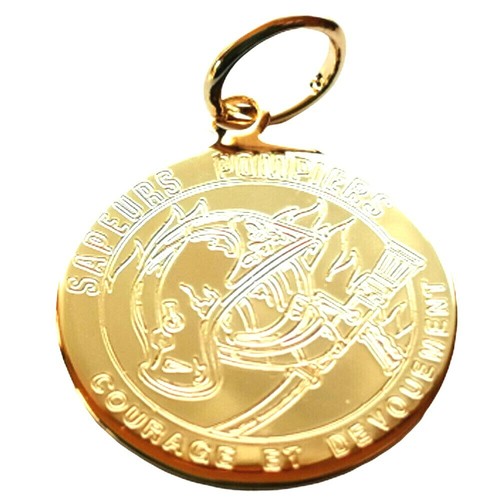 Superbe médaille plaquée - médaille,