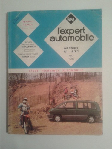 Rta renault espace - renault, revue