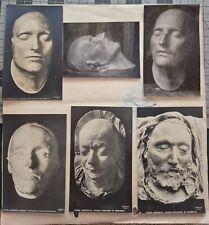 masque mortuaire 7 photo photographie Napoléon Béranger Gambetta Reichstadt