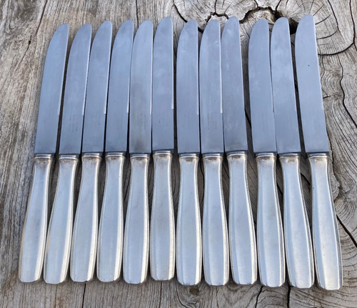 Couteaux métal argenté - couteaux, en