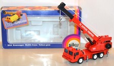 Siku. E: 1/55. Camion Faun KF30-3L 1975 Grue hydraulique "PC Sapeurs Pompiers".
