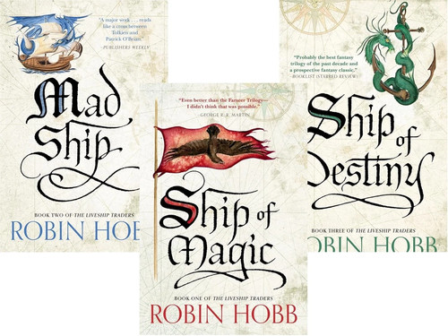 Lot livres ship of magic - de,