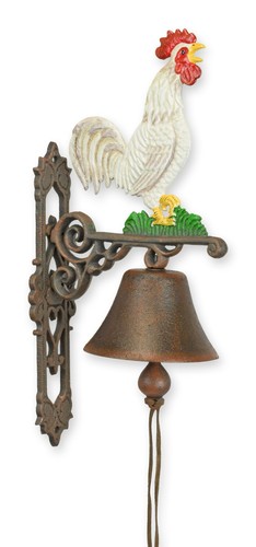 Une paire cloches fonte - de, en