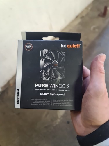 Ventilateur quiet pure - be, quiet!