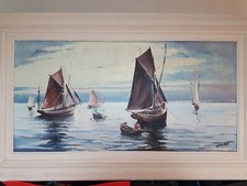 Tableau marine "Pécheurs en