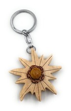 Porte-Clés En Bois Fait Main