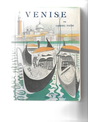 Gabriel faure venise - gabriel,