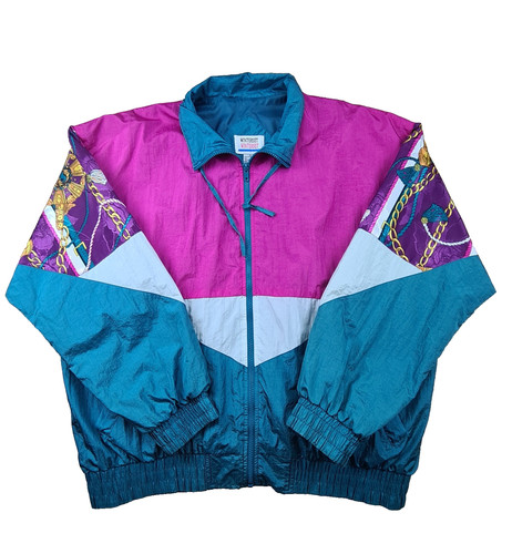 Veste coup vent motif - veste, à