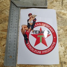 ++ stickers Pin-up TEXACO