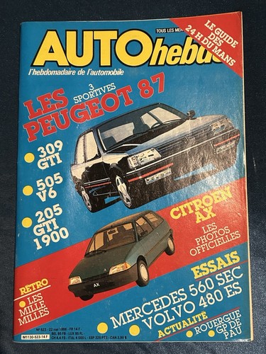 Auto hebdo autohebdo 523 - du, 22