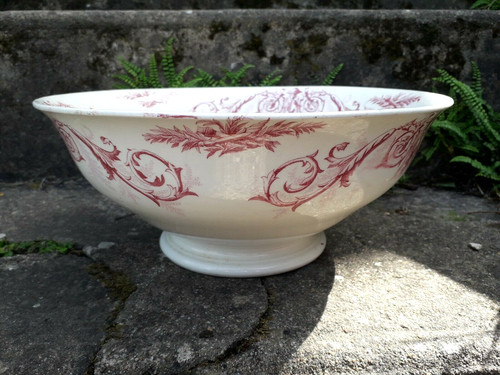 Ancien plat saladier kg - ancien,