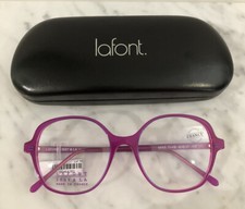 LUNETTE / MONTURE DE VUE ROSE NEUVE POUR FEMME LAFONT - ISSY & LA @ NEUF 154€
