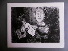 PICASSO GRAVEUR carton invitation litho SAINT-ETIENNE 92 Mougins Gravure Erotism