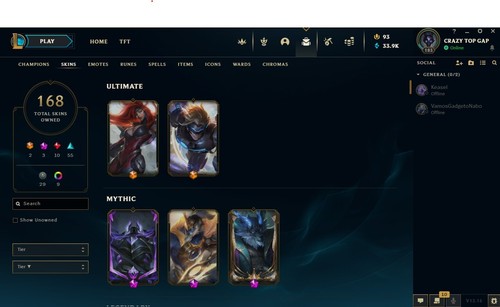 Acc lol lvl - /, /