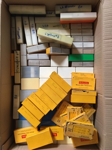 Lot photo 2340 slides diapo - 2340,