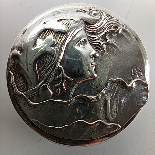 Boite art nouveau - art, /